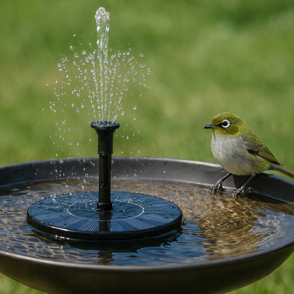 SunFlow Solar Garden Fountain