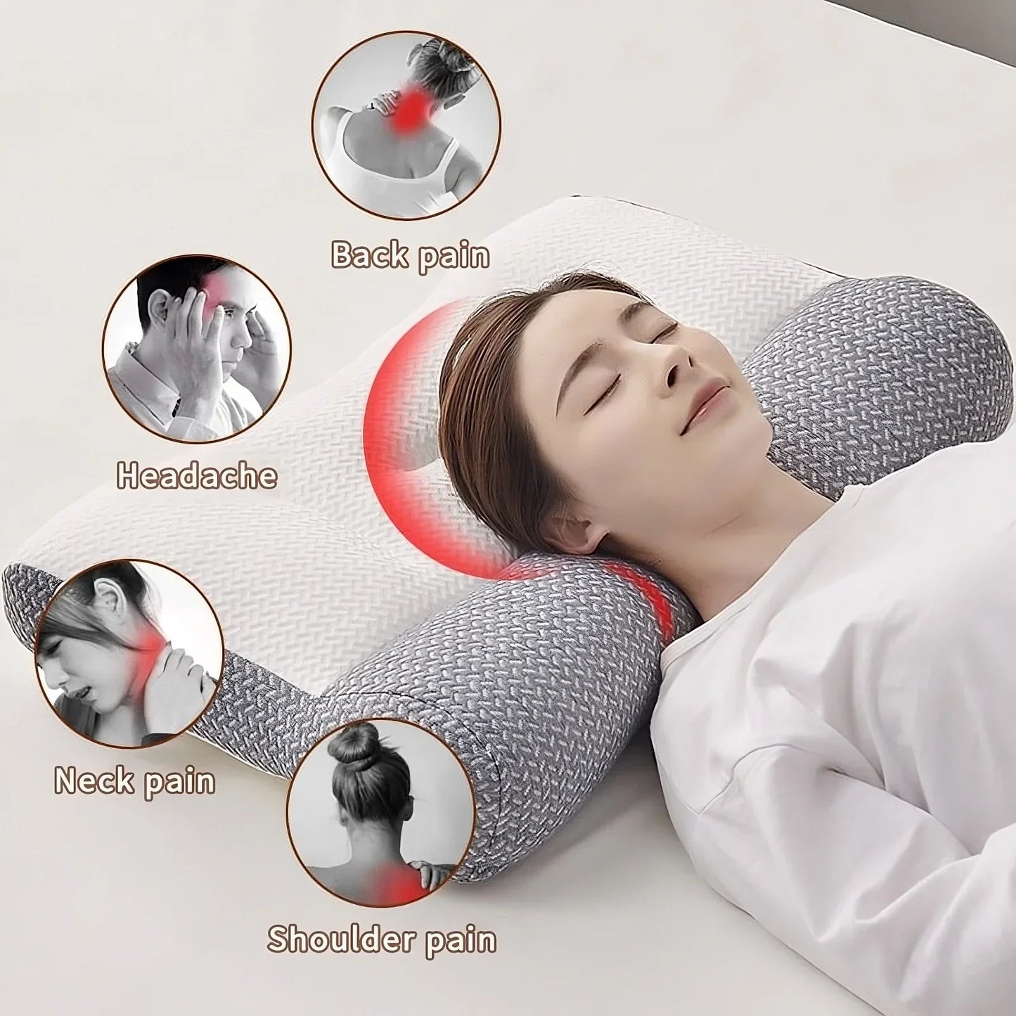 Ergonomic Comfort Pillow