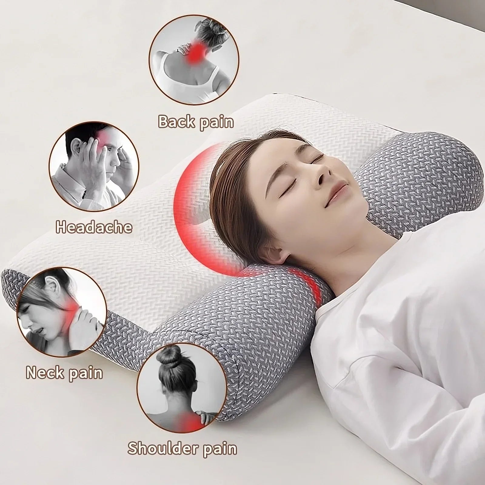 Ergonomic Comfort Pillow