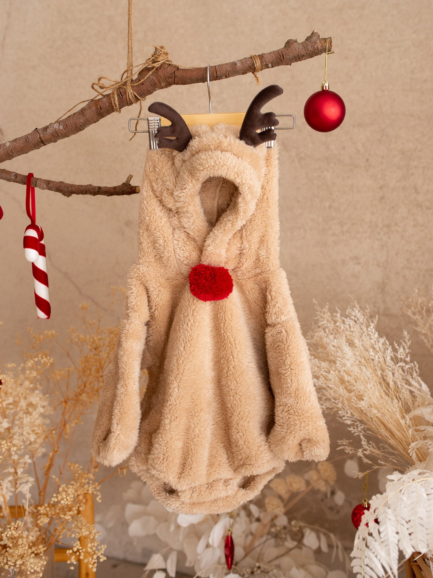 My Little Reindeer Baby Romper