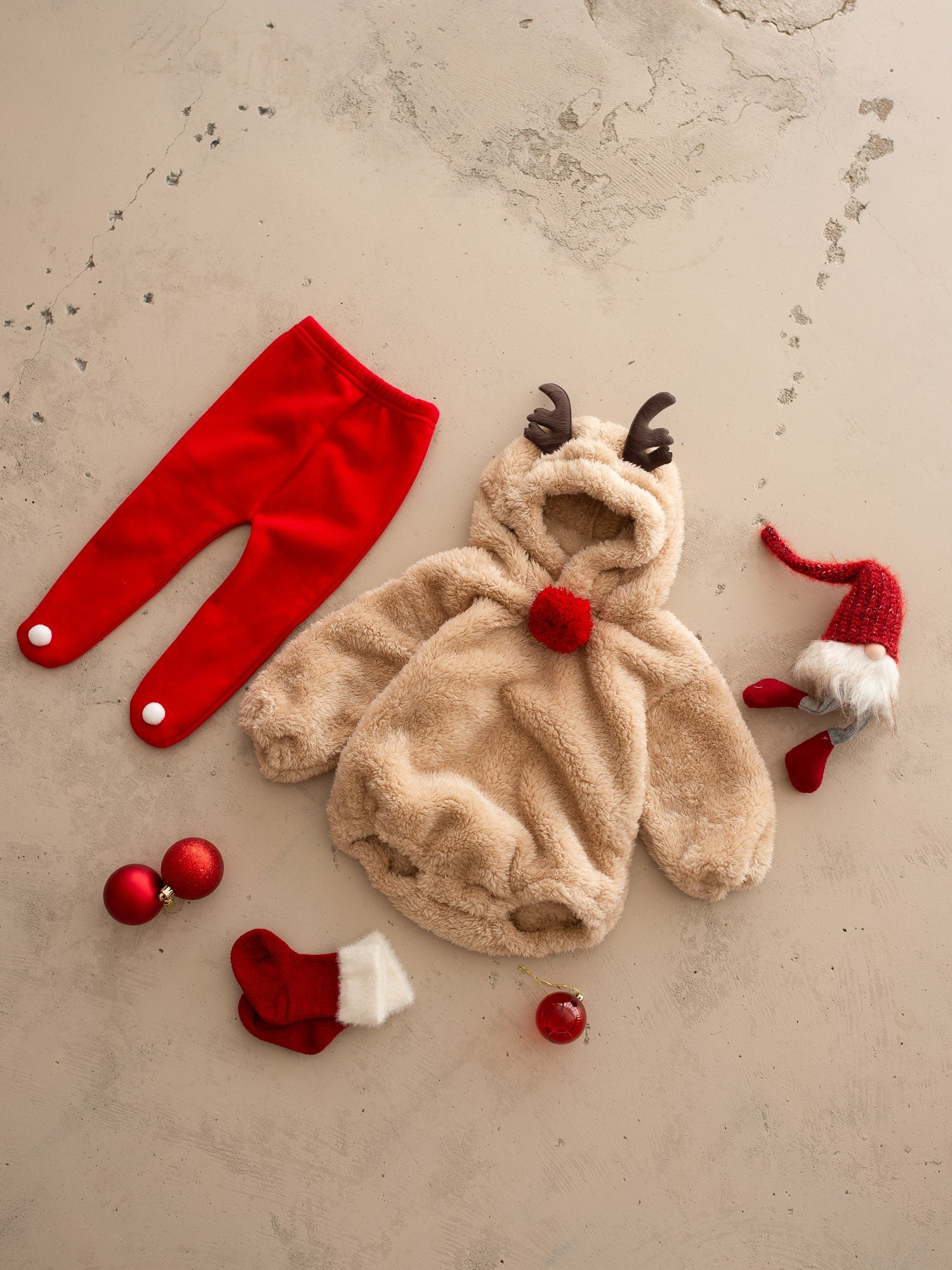 My Little Reindeer Baby Romper