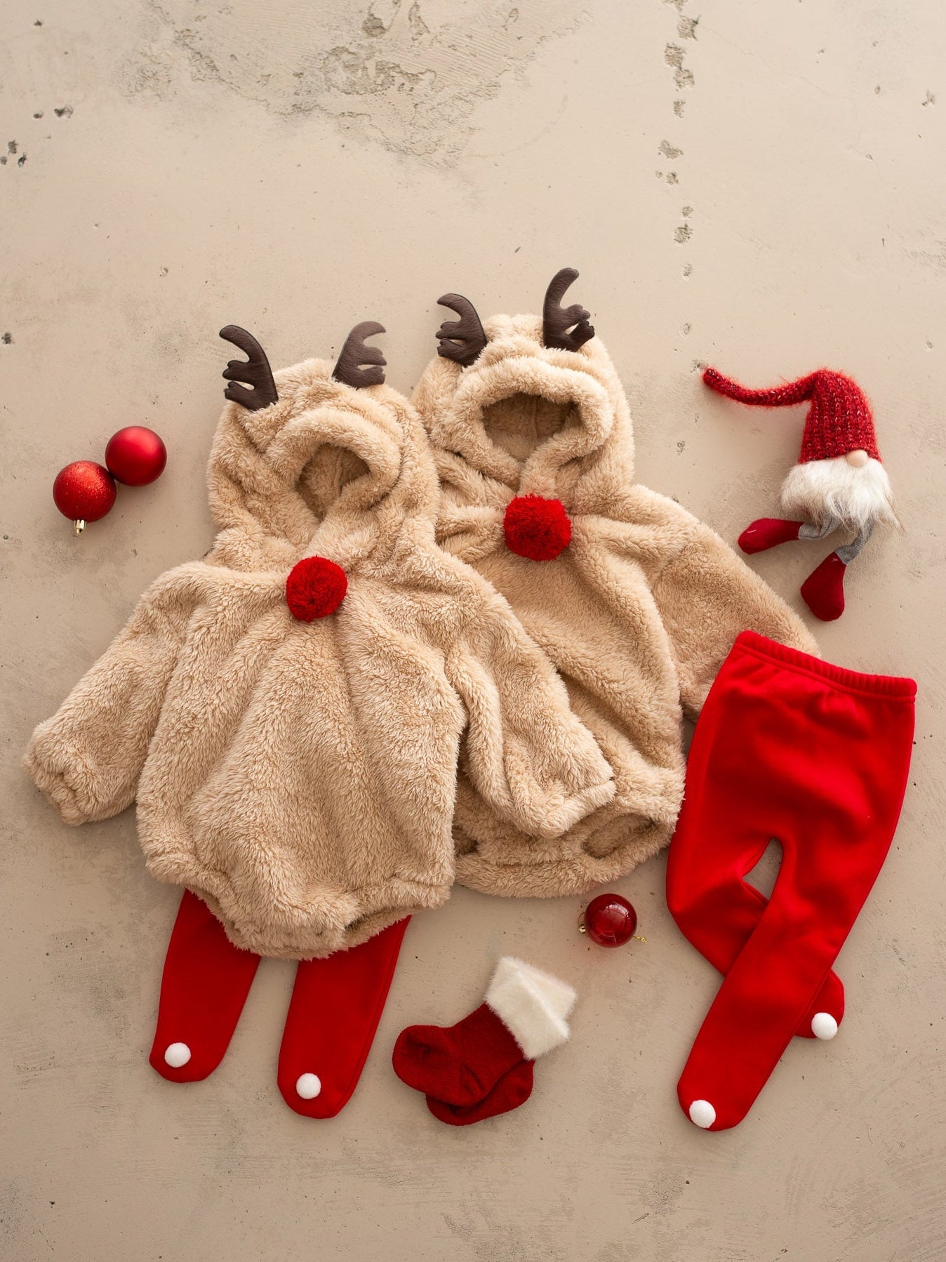 My Little Reindeer Baby Romper