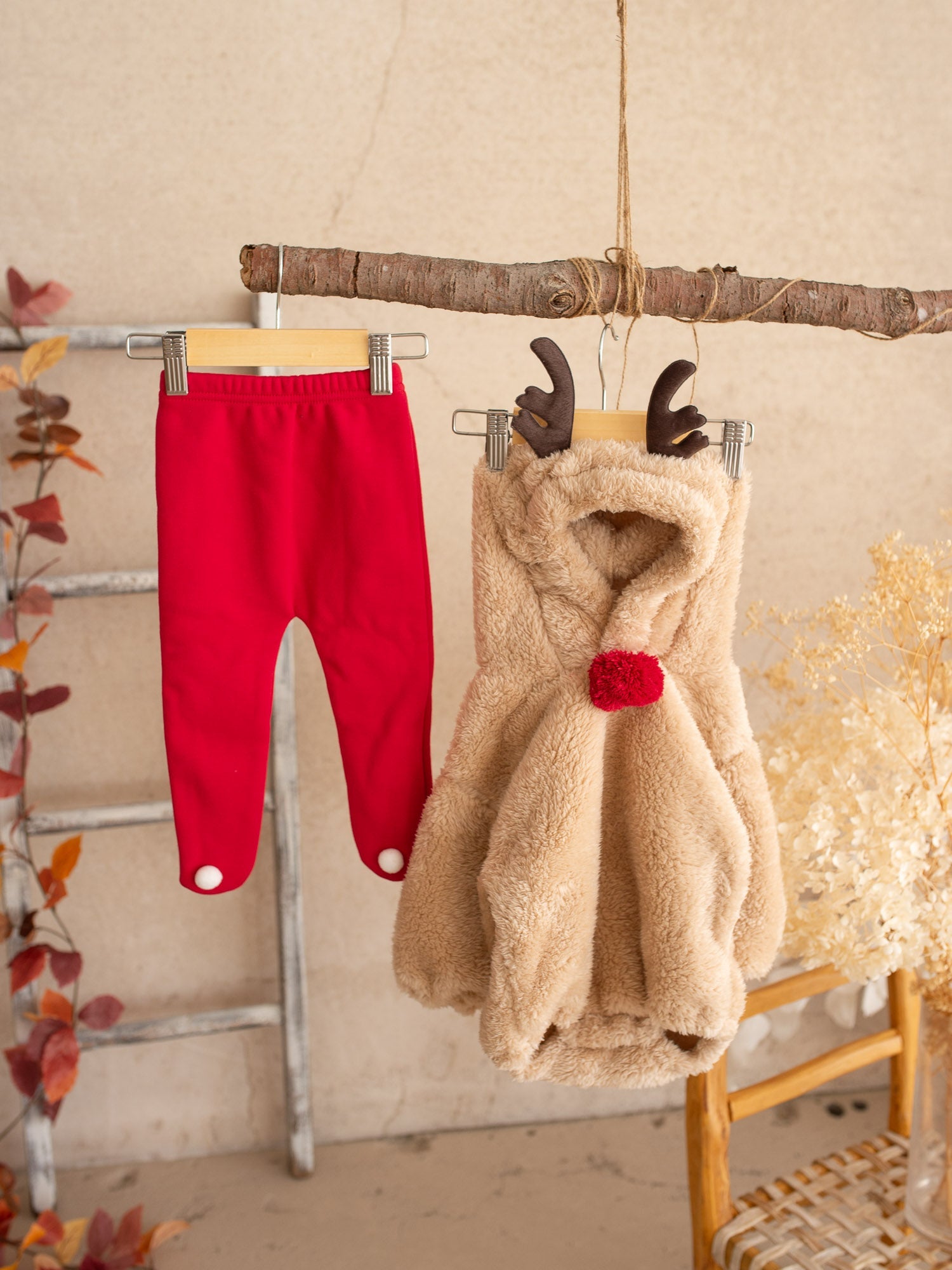My Little Reindeer Baby Romper