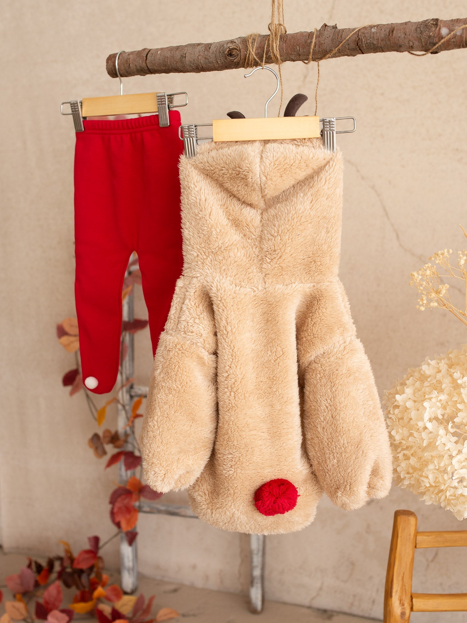 My Little Reindeer Baby Romper