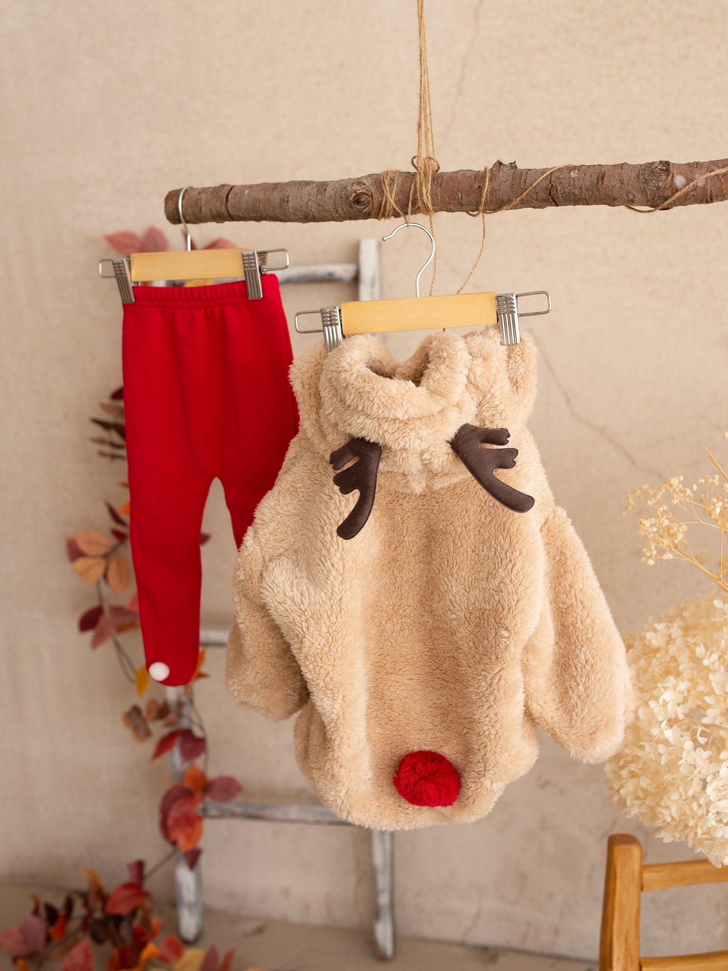 My Little Reindeer Baby Romper