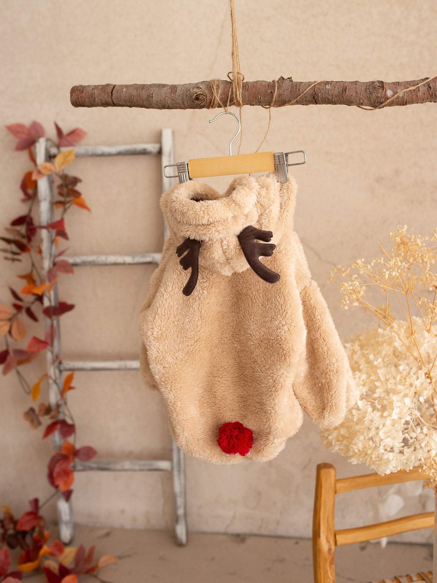 My Little Reindeer Baby Romper