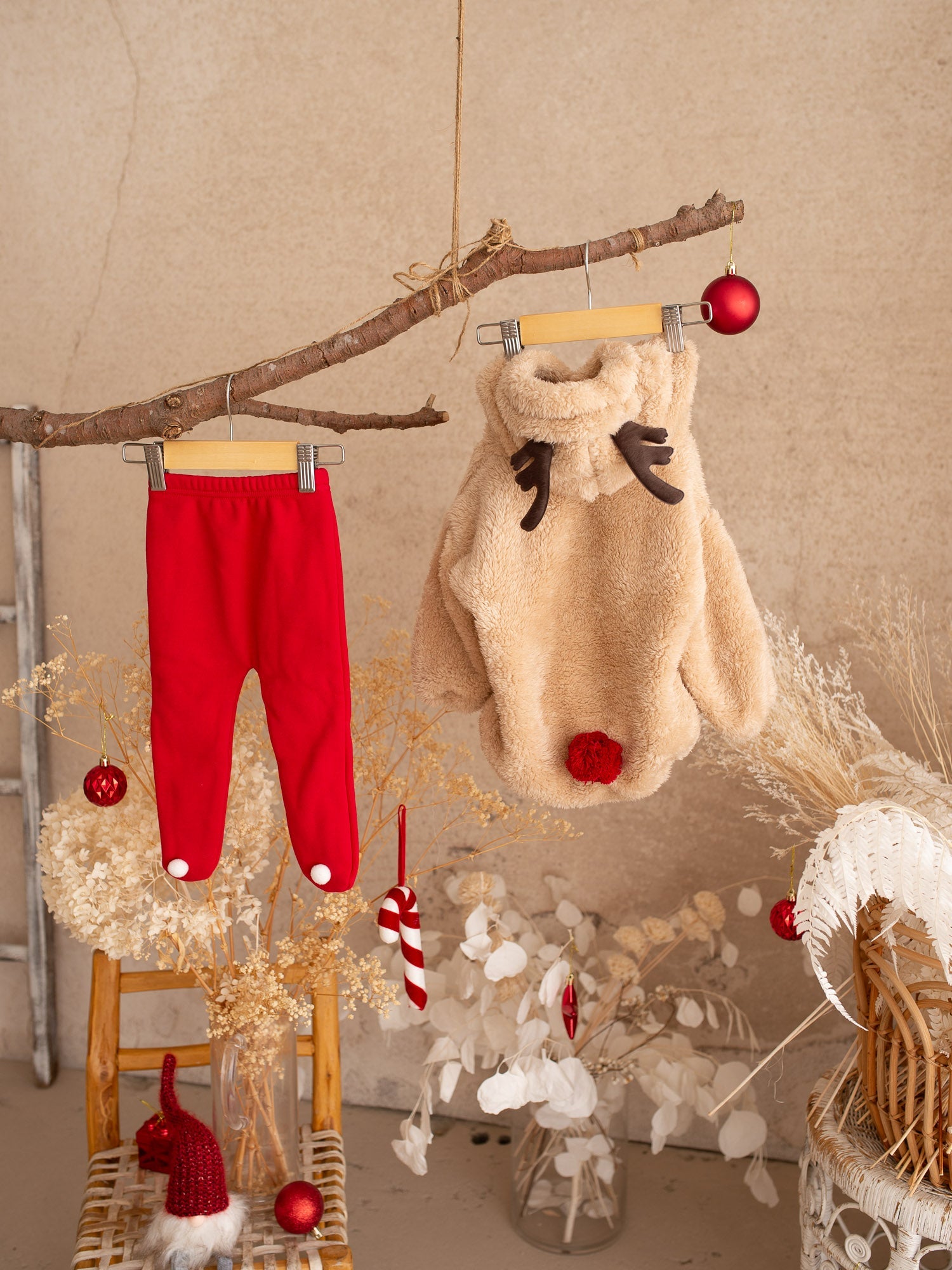My Little Reindeer Baby Romper