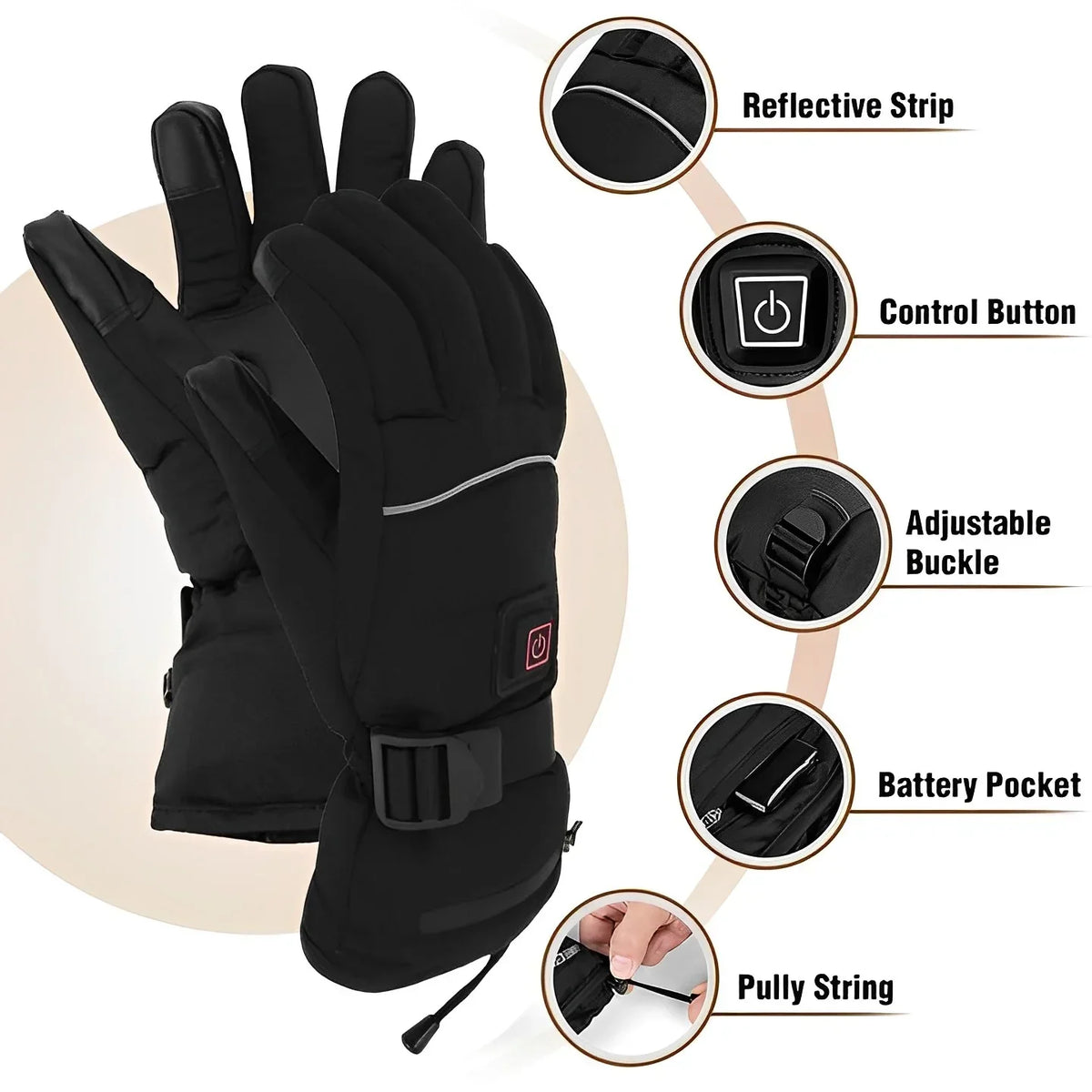 WarmTech™ | Electric Heated Winter Gloves