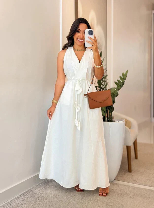 FemmeFlow Linen Dress