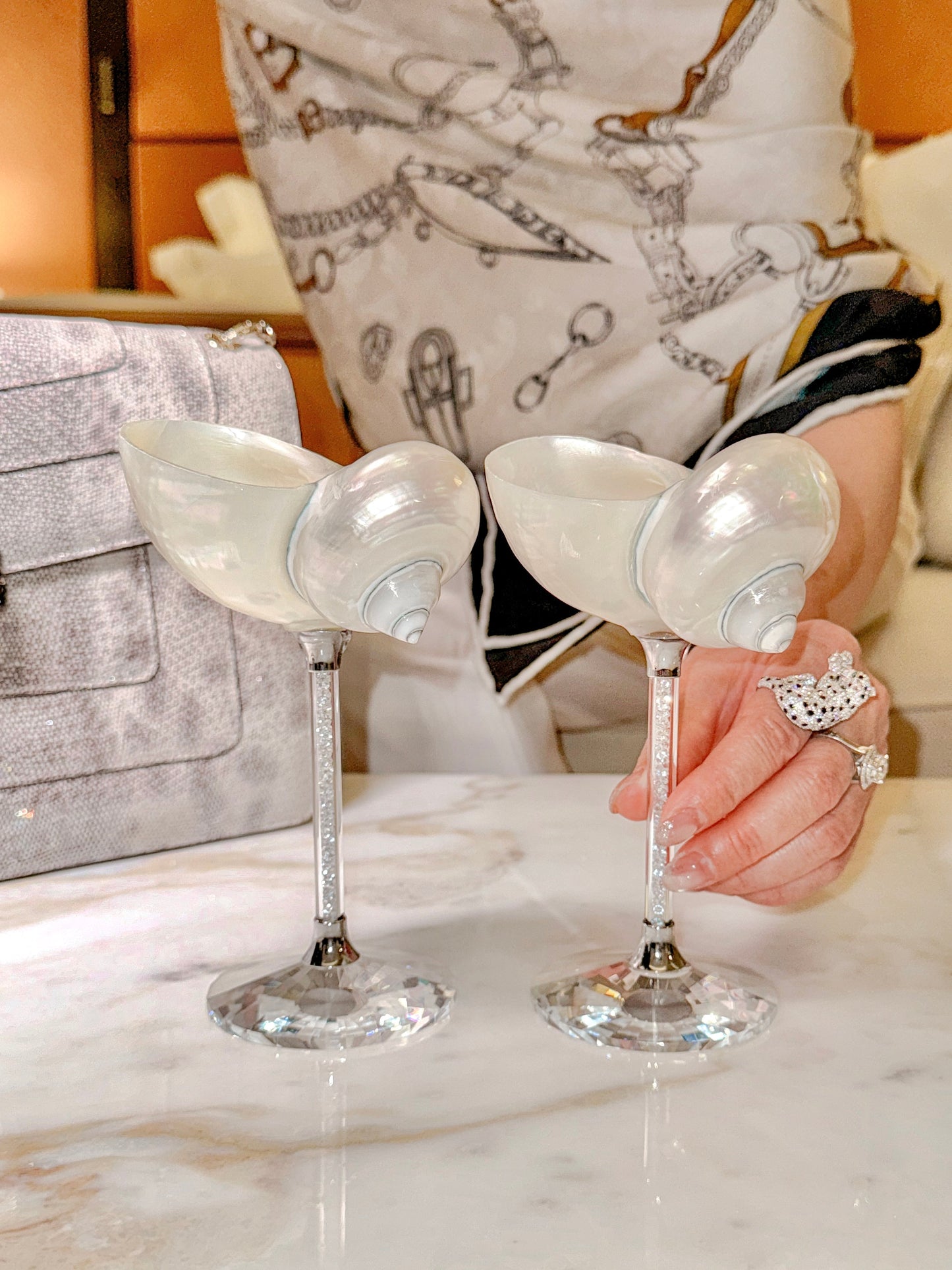SirenSip Crystal Goblets