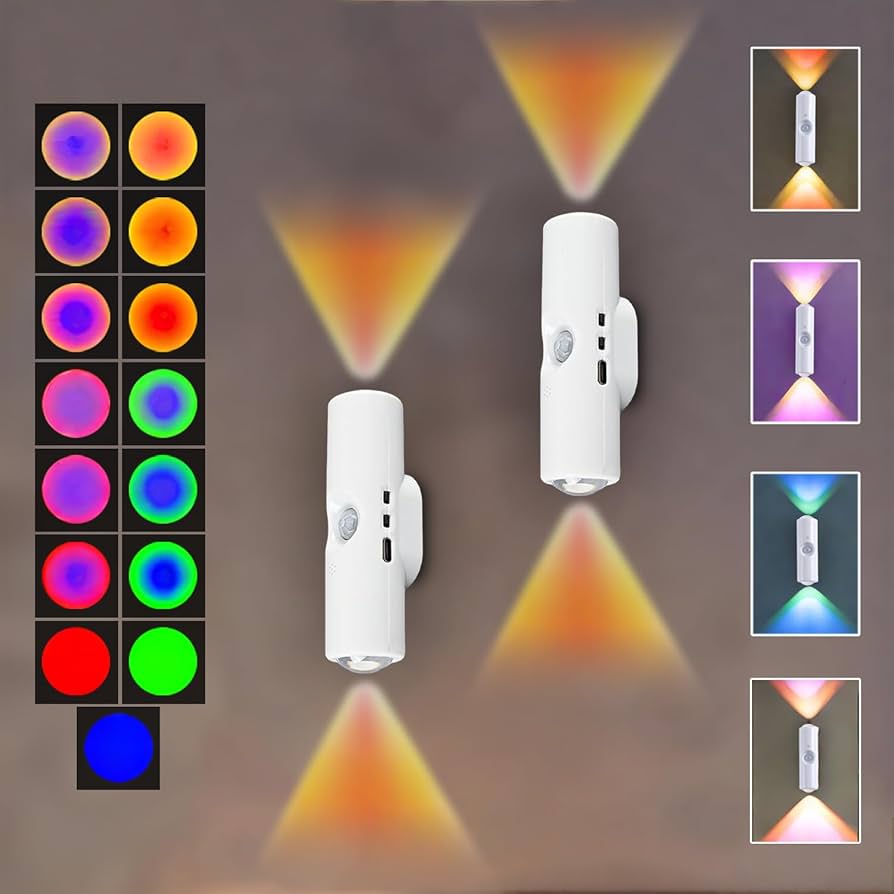 Smart Motion Sensor Light - 15 Colors