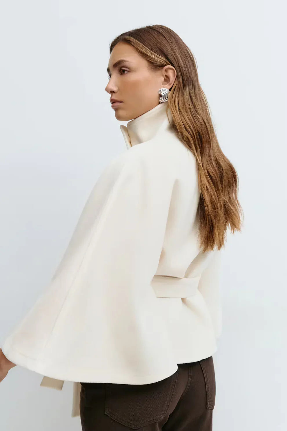 ChicDrape Belted Cape