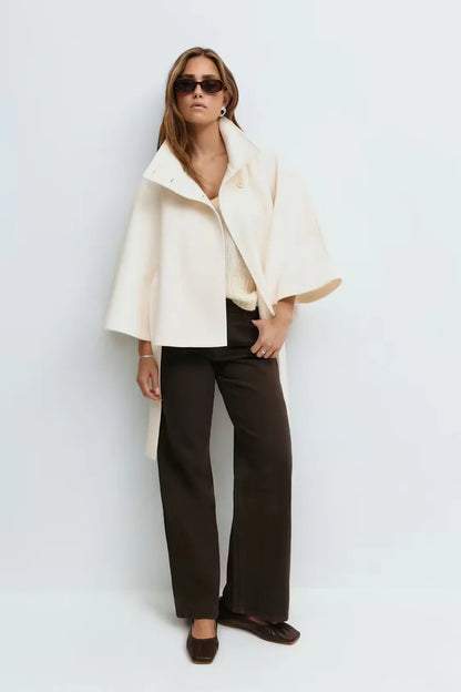 ChicDrape Belted Cape
