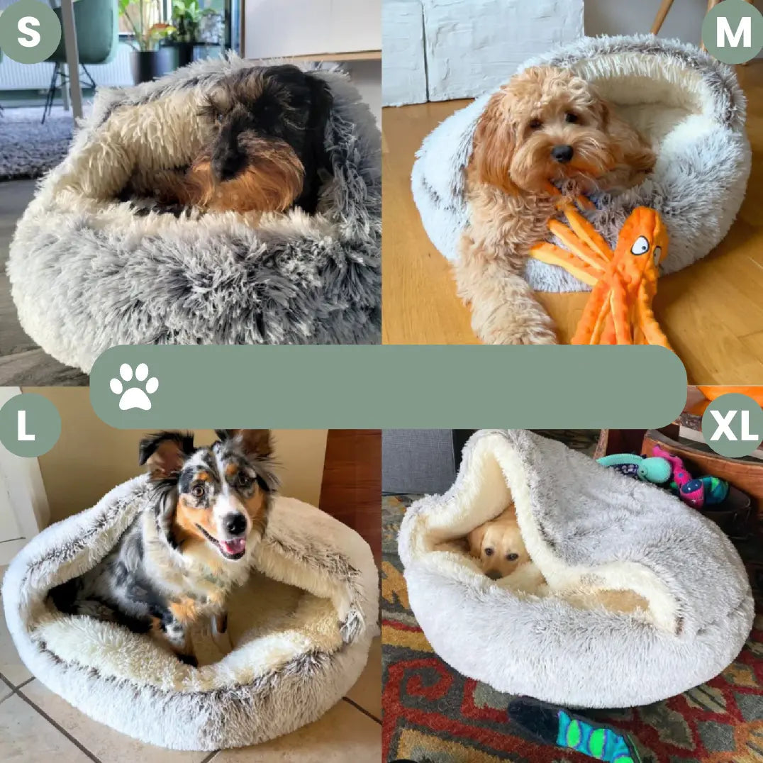 CalmCave Therapeutic Dog Bed