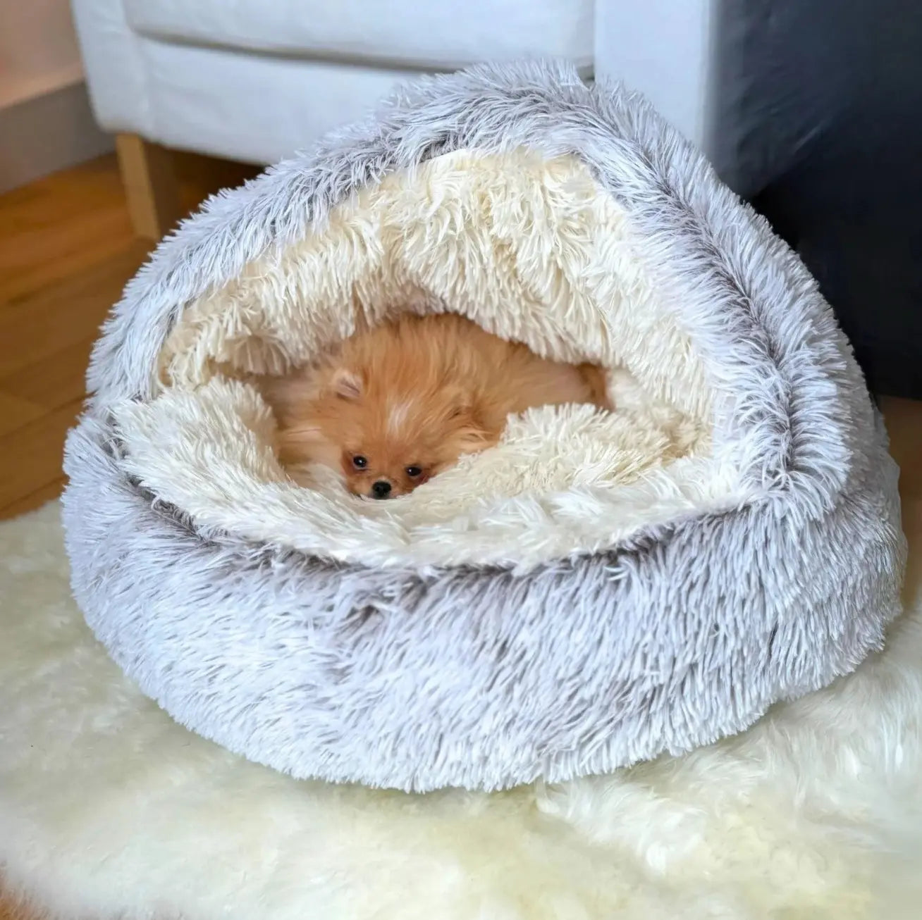 CalmCave Therapeutic Dog Bed