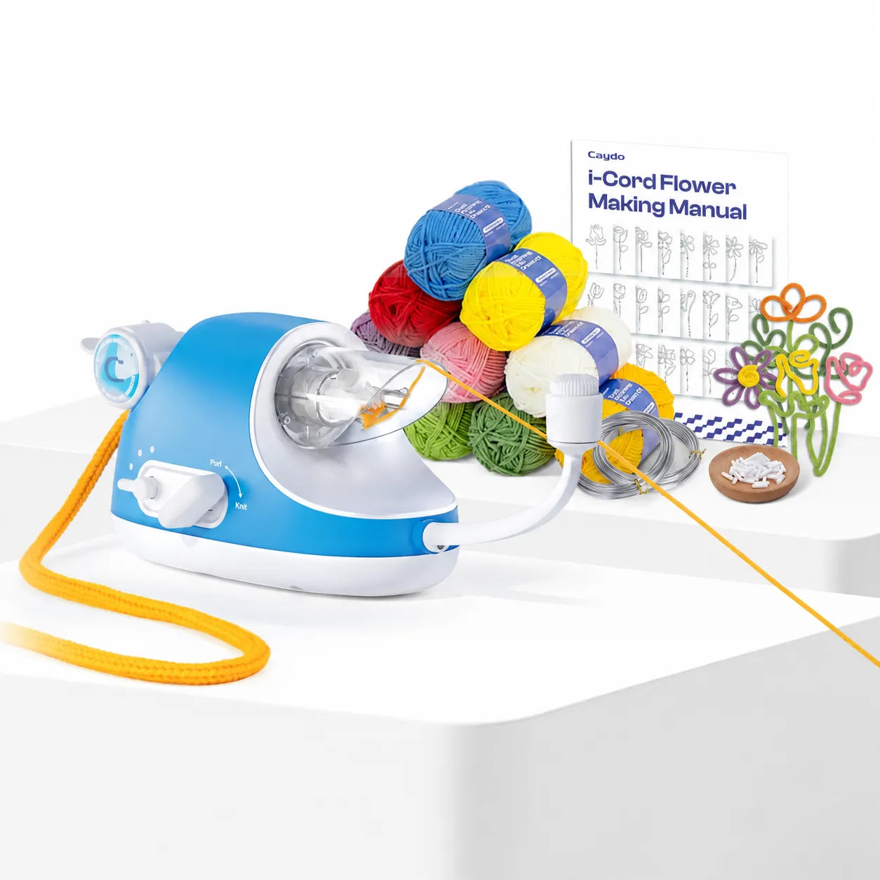 Electric i-Cord Knitting Machine