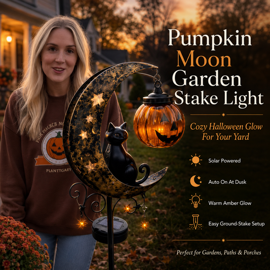 Pumpkin Moon Garden Light