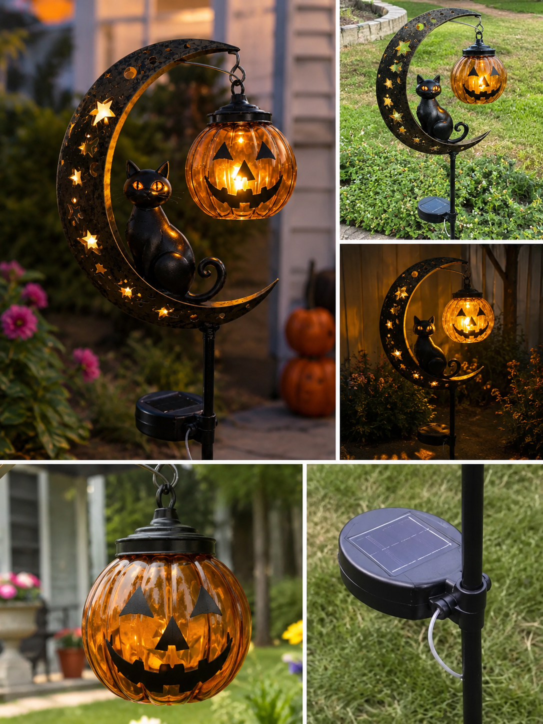 Pumpkin Moon Garden Light