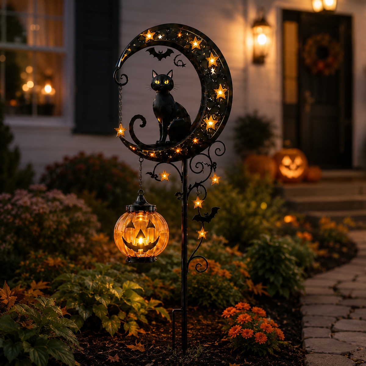 Pumpkin Moon Garden Light