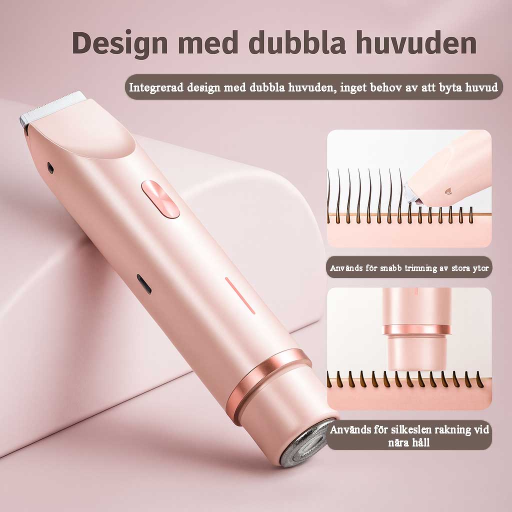 2-in-1 Waterproof Electric Shaver