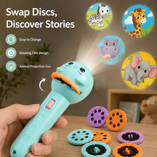 Kids Projection Flashlight