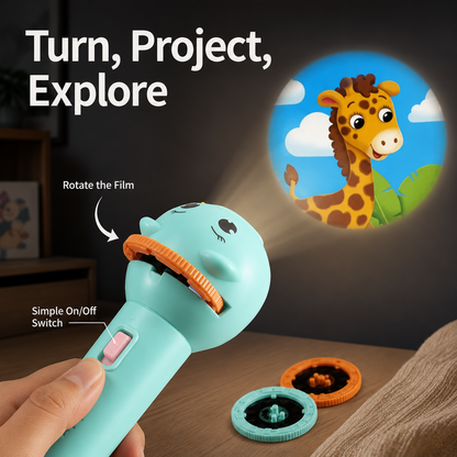 Kids Projection Flashlight