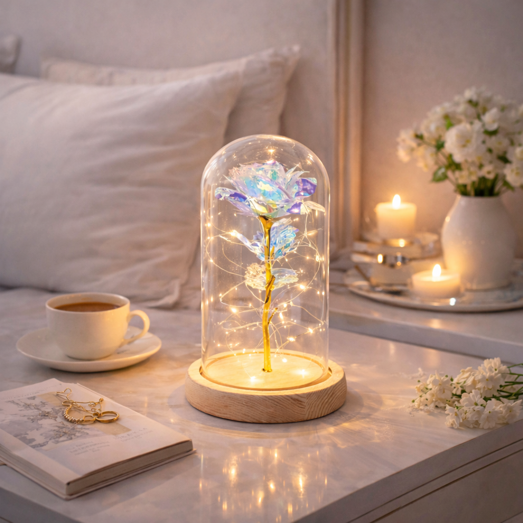 EverGlow Rose Night Lamp