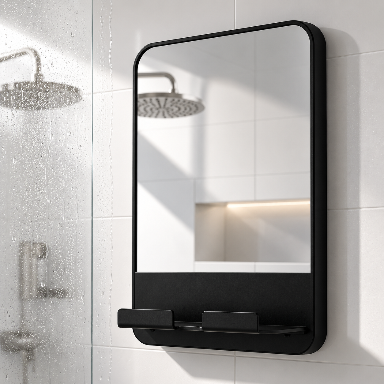 Anti-Fog Shower Mirror
