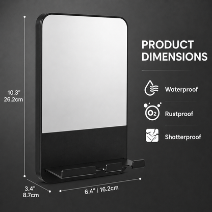 Anti-Fog Shower Mirror
