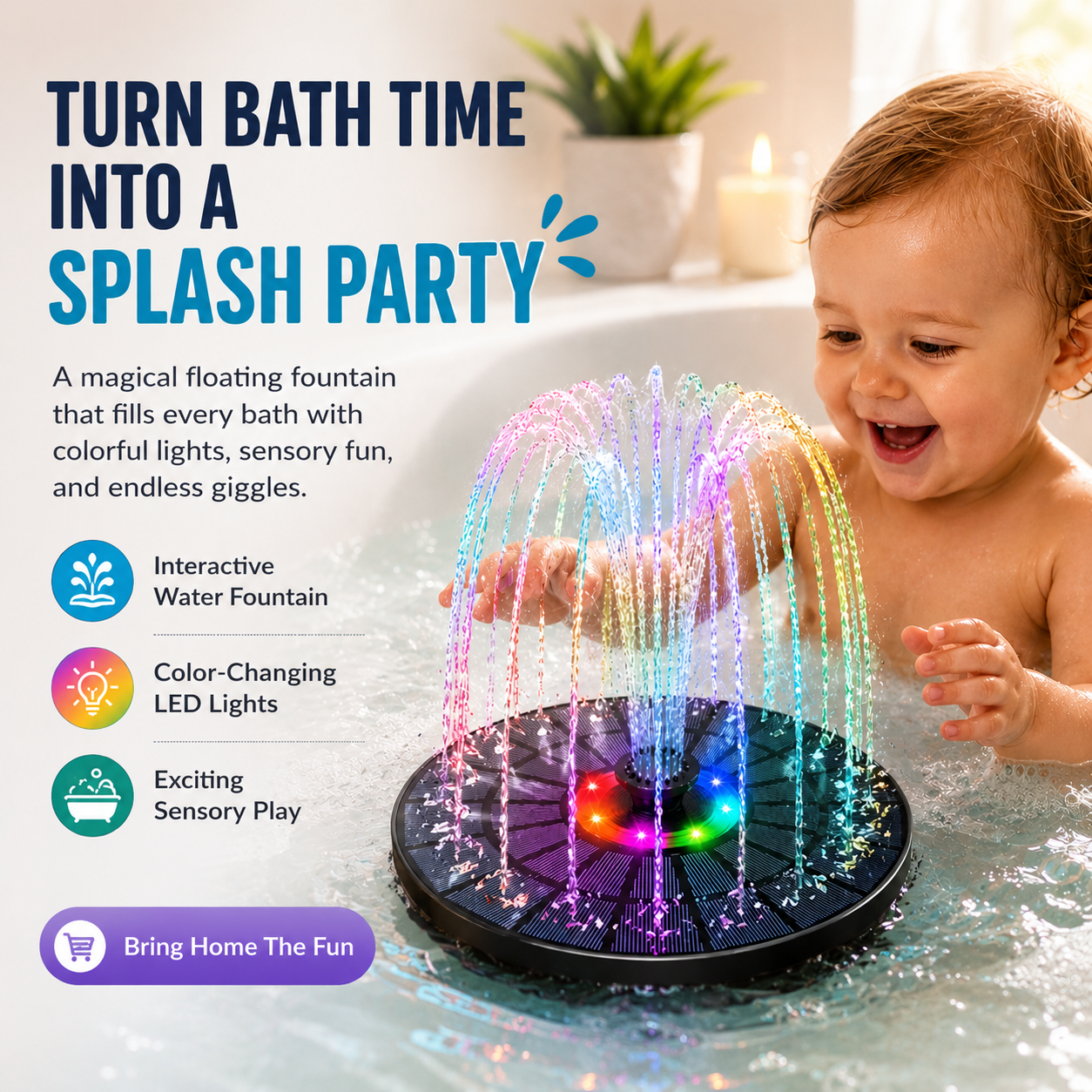 Splasharoo™ Bath Time Fountain