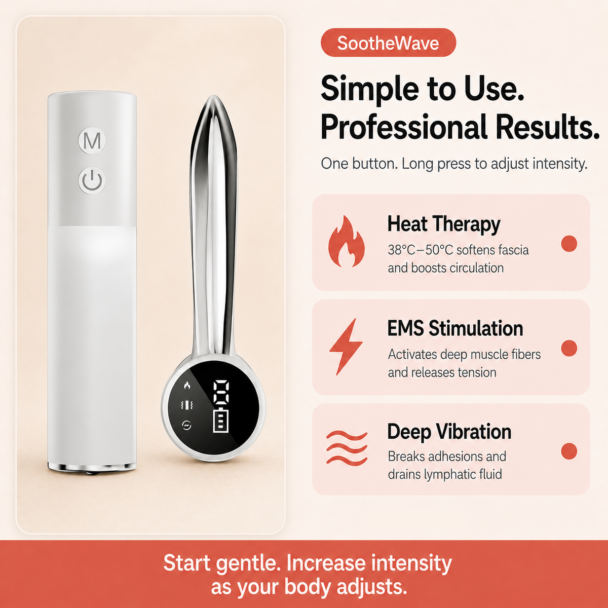 SootheWave 4-in-1 Fascia Reliever
