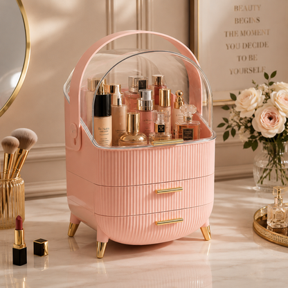 3-Layer Desktop Makeup Organizer