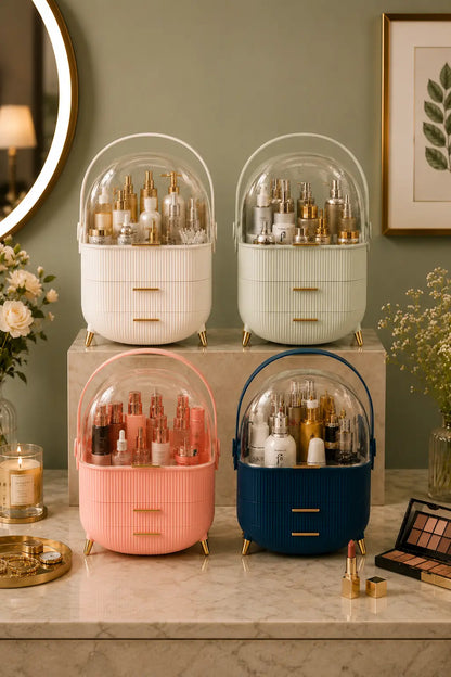 3-Layer Desktop Makeup Organizer