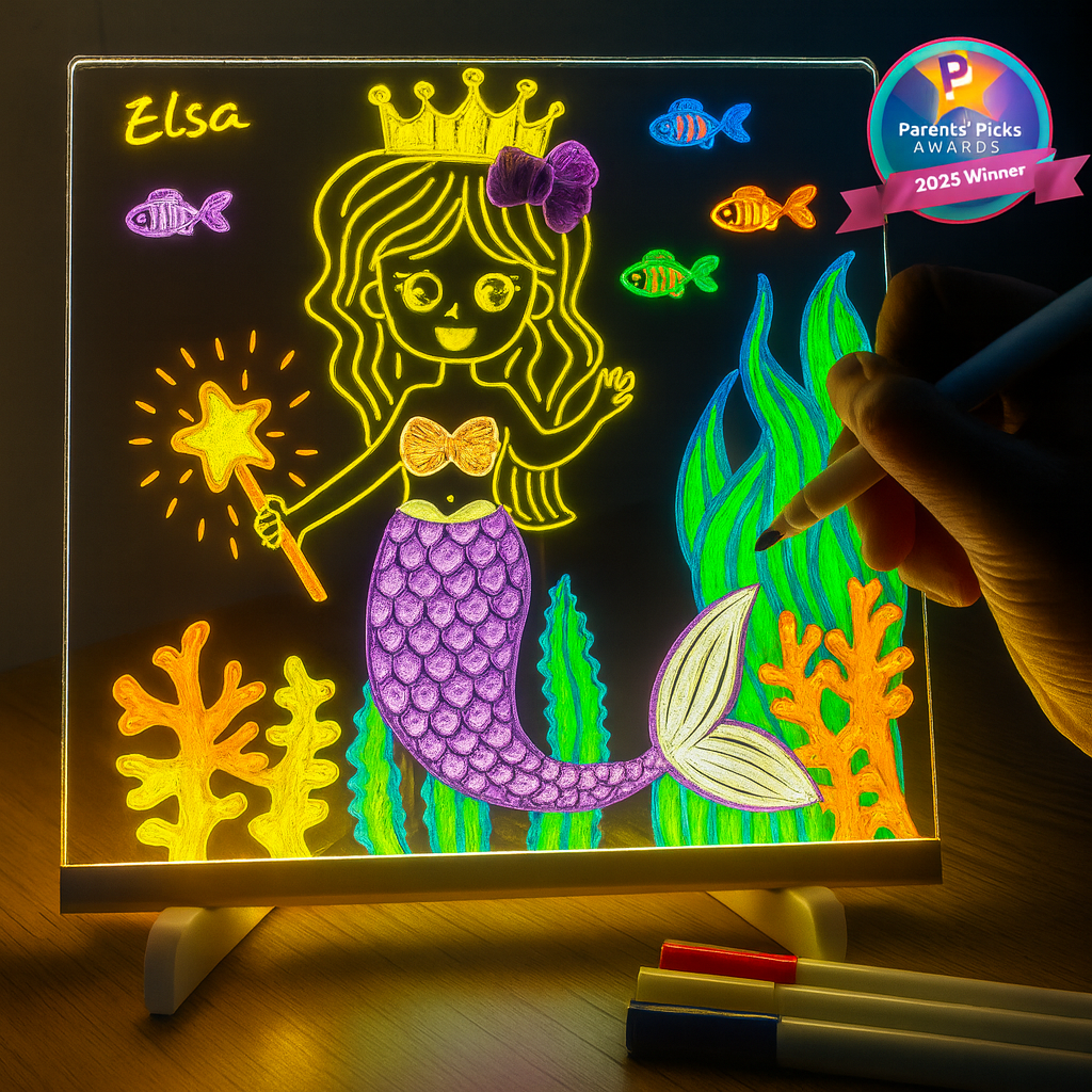 NeonDoodle Light Up Drawing Board