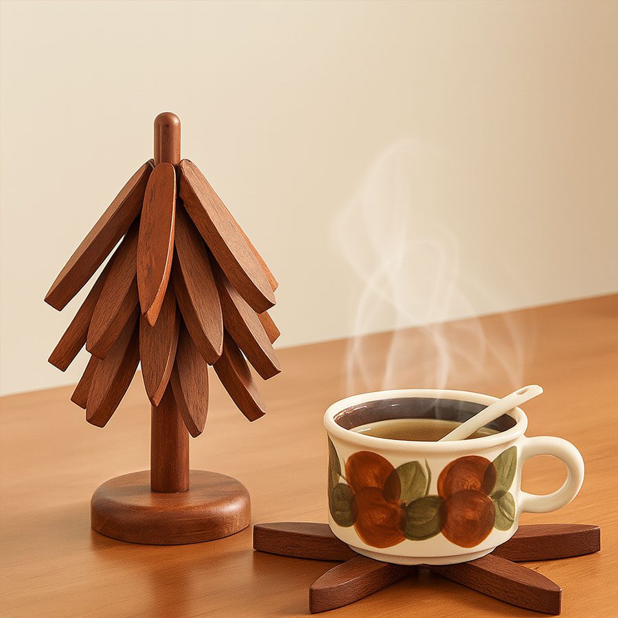 TreeFold Wooden Trivet