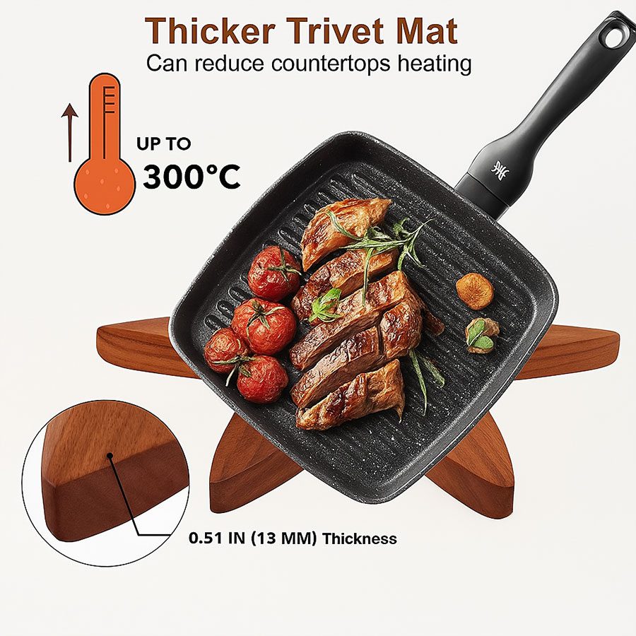 TreeFold Wooden Trivet