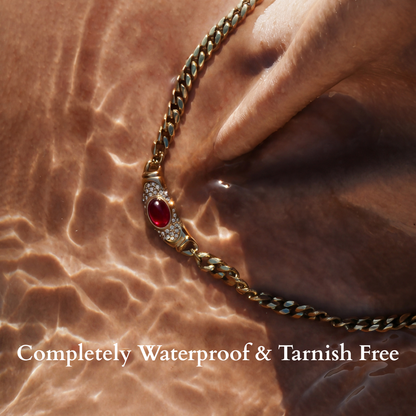 Bella Red Carnelian Necklace