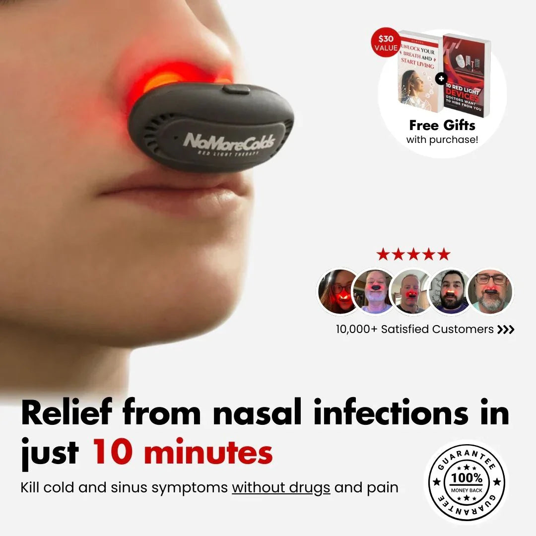 NoMore Red Light Sinus Relief