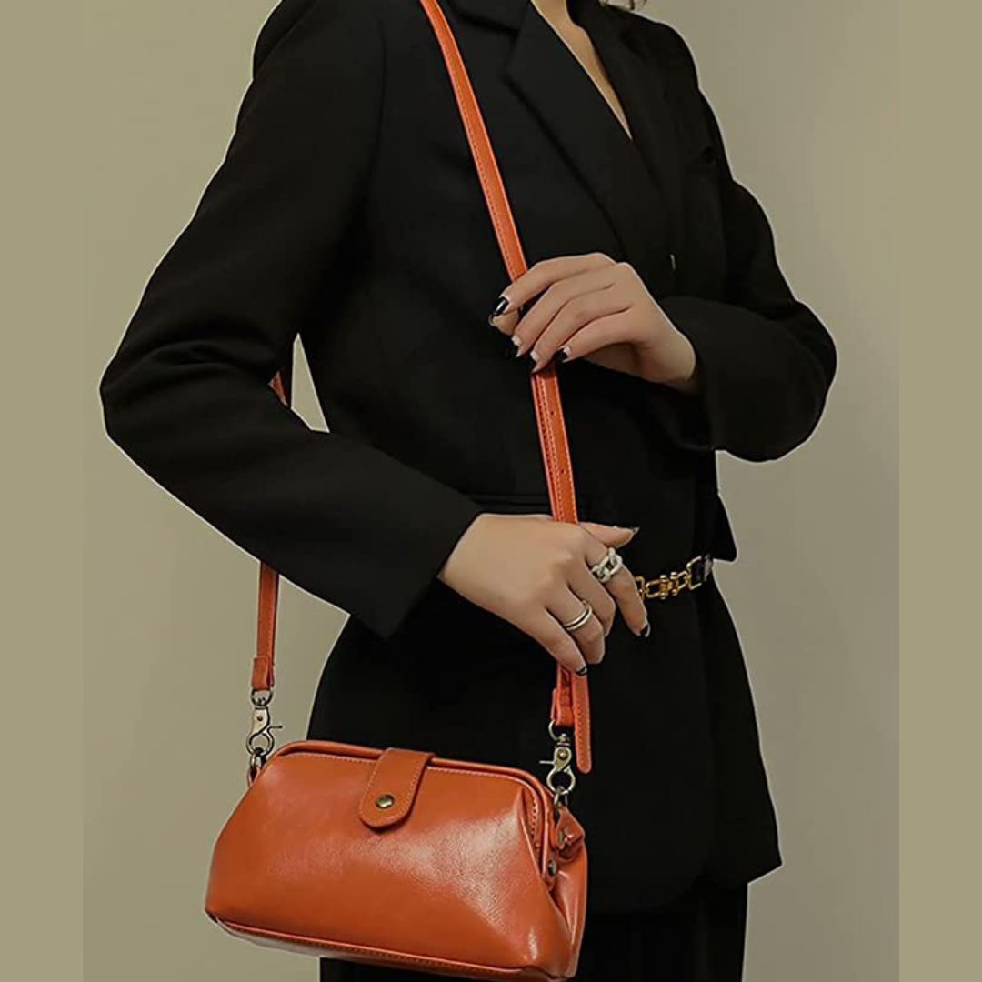 Elegant Leather Crossbody Bag