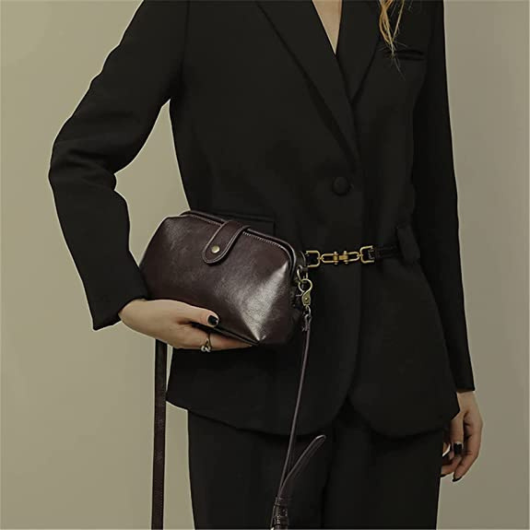 Elegant Leather Crossbody Bag