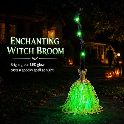 HauntGlide Auto Witch Broom
