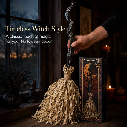 HauntGlide Auto Witch Broom