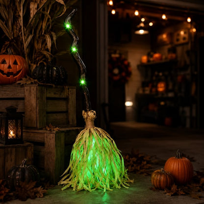 HauntGlide Auto Witch Broom