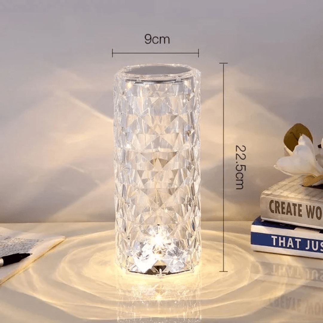 CrystalGlow Lamp