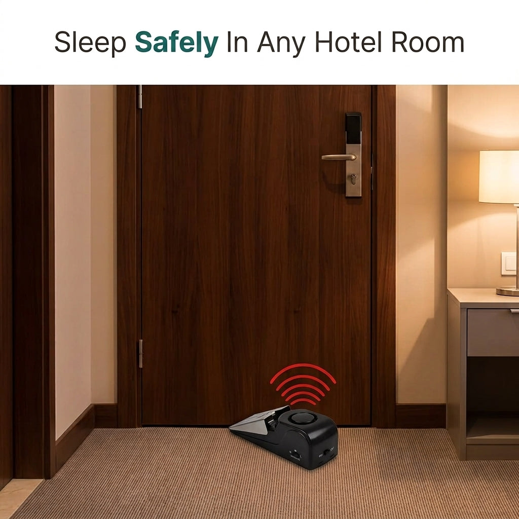 SafeStop Door Alarm & Wedge