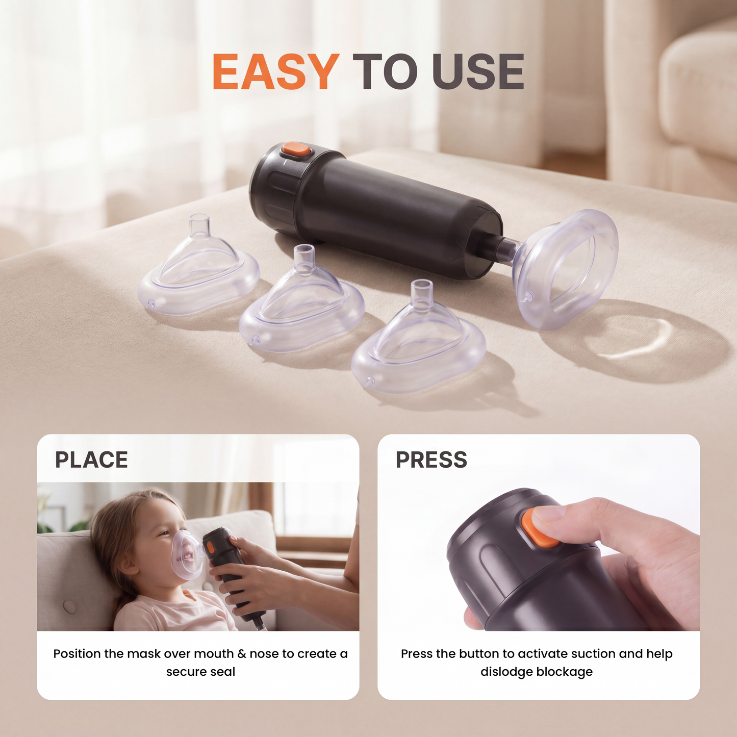 Anti-Choking Rescue Device