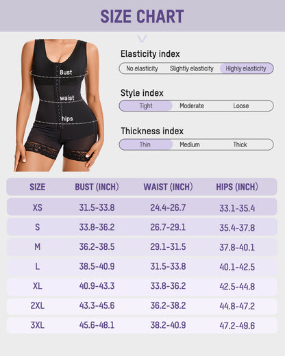 FlexiCurve Shaper Bodysuit