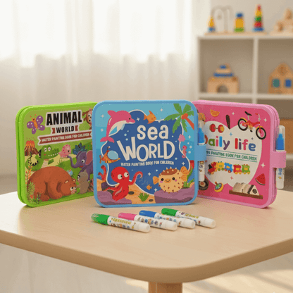 Mess-Free Coloring Books