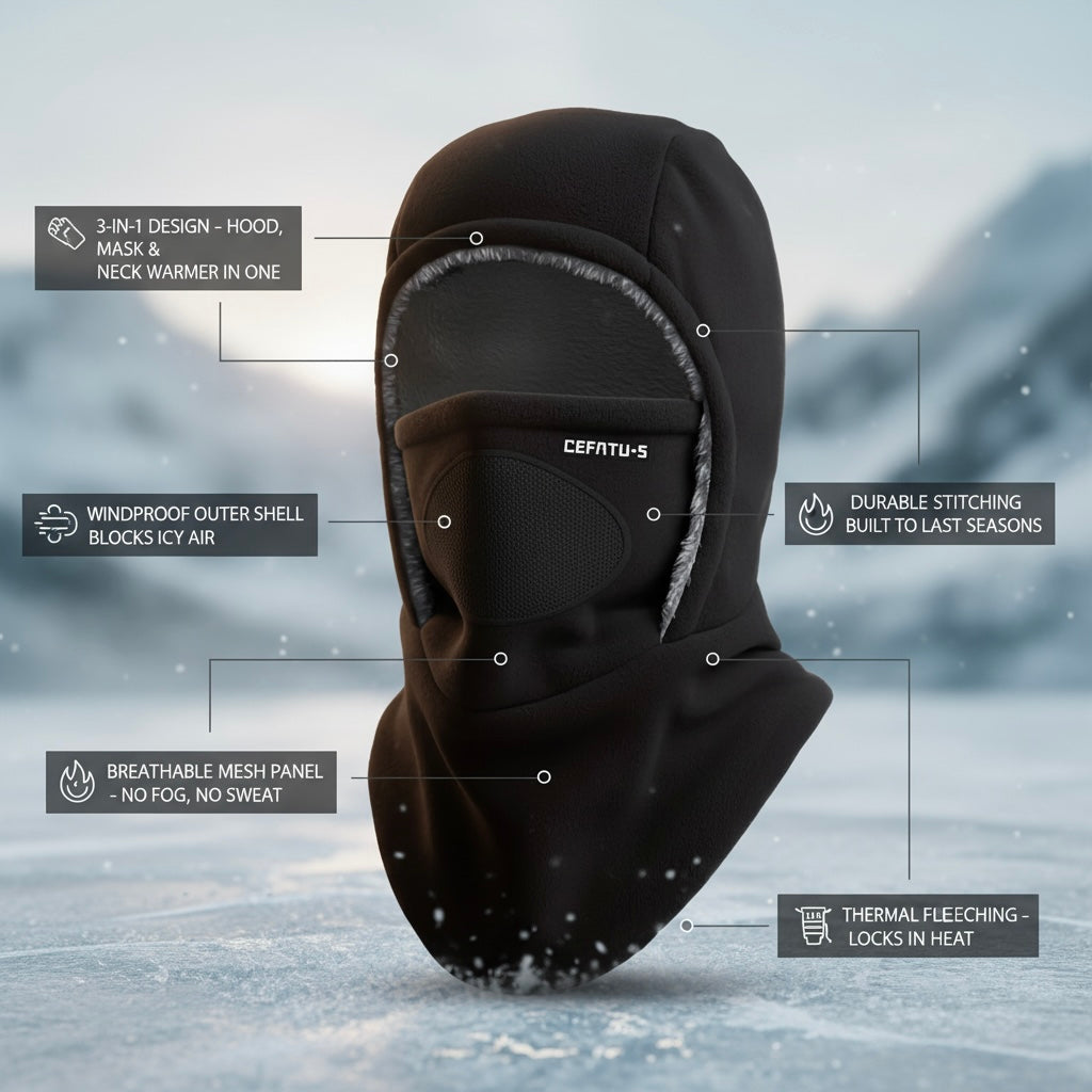 FrostGuard 3-in-1 Balaclava