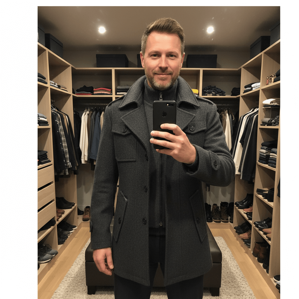 ClassicGent Tweed Coat
